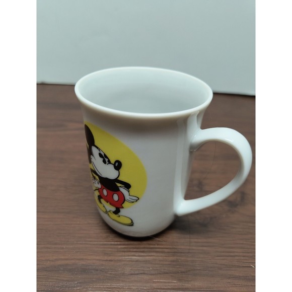 Mickey Mouse Walt Disney Disney Land Coffee Porcelain Mug  Japan Vintage Item - Picture 3 of 6
